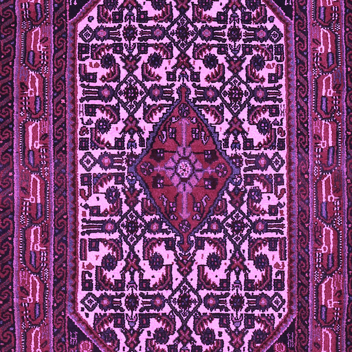 Machine Washable Persian Purple Traditional Area Rugs, wshtr2324pur