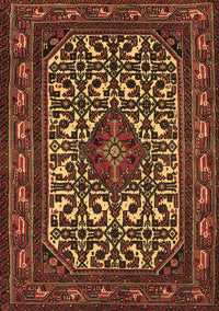 Persian Brown Traditional Rug, tr2324brn