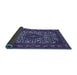 Sideview of Persian Blue Traditional Rug, tr2324blu