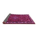 Sideview of Persian Pink Traditional Rug, tr2325pnk