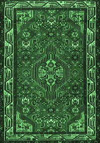 Persian Emerald Green Traditional Rug, tr2325emgrn
