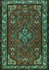Persian Turquoise Traditional Rug, tr2325turq
