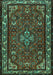 Persian Turquoise Traditional Rug, tr2325turq