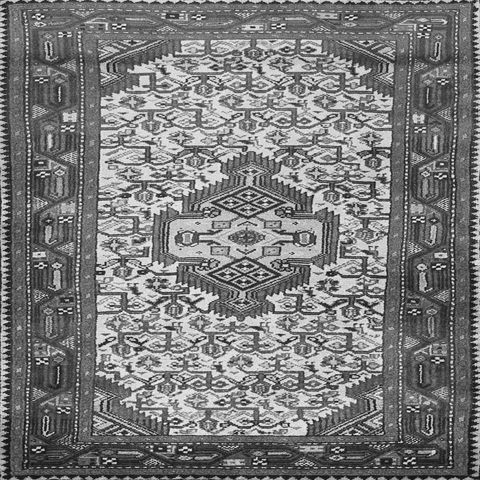 Serging Thickness of Persian Gray Traditional Rug, tr2326gry