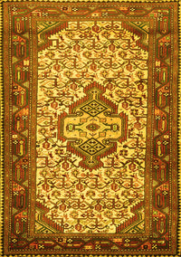 Persian Yellow Traditional Rug, tr2326yw