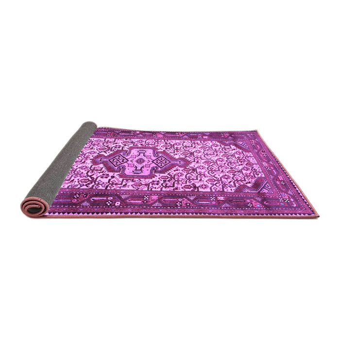 Sideview of Persian Purple Traditional Rug, tr2326pur