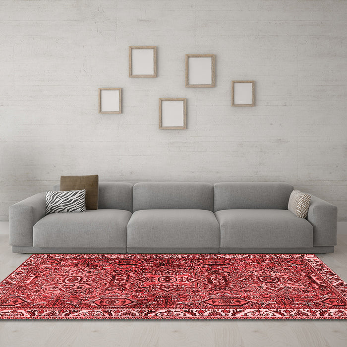 Traditional Red Washable Rugs