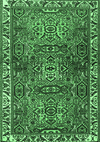 Persian Emerald Green Traditional Rug, tr2327emgrn