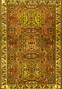 Persian Yellow Traditional Rug, tr2327yw