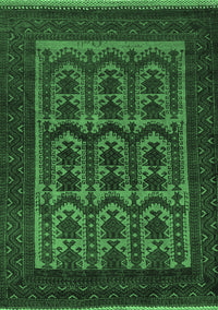 Southwestern Emerald Green Country Rug, tr2328emgrn