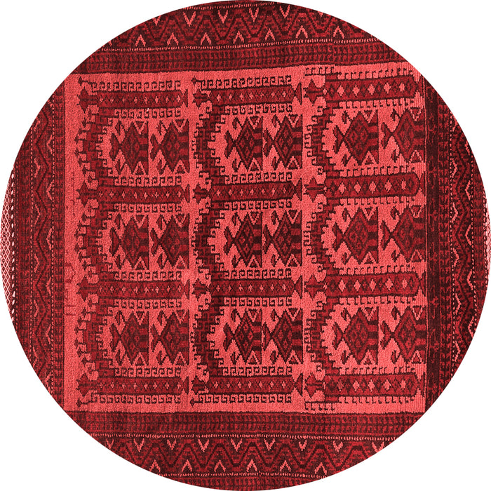 Machine Washable Southwestern Red Country Rug, wshtr2328red