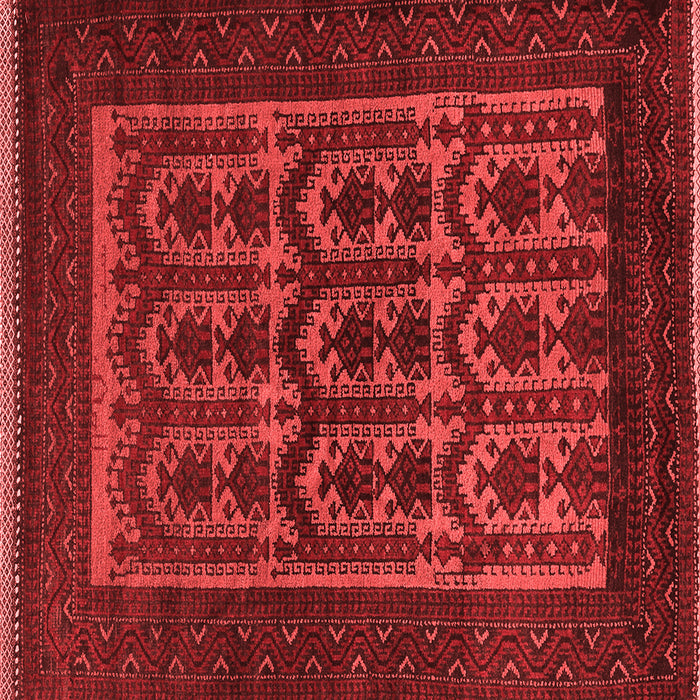 Machine Washable Southwestern Red Country Rug, wshtr2328red