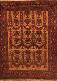 Southwestern Orange Country Rug, tr2328org