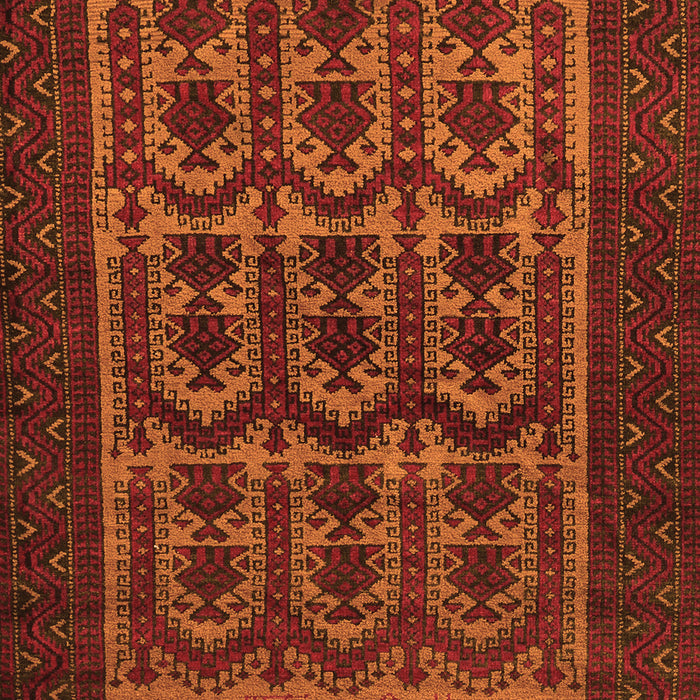 Southwestern Orange Country Rug, tr2328org