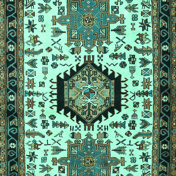 Persian Turquoise Traditional Rug, tr2329turq