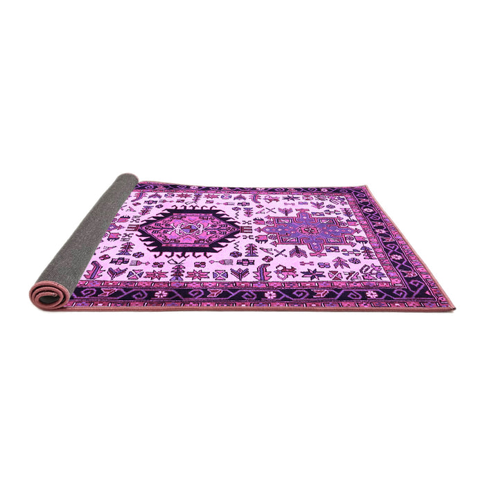 Sideview of Persian Purple Traditional Rug, tr2329pur