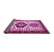Sideview of Persian Pink Traditional Rug, tr2329pnk