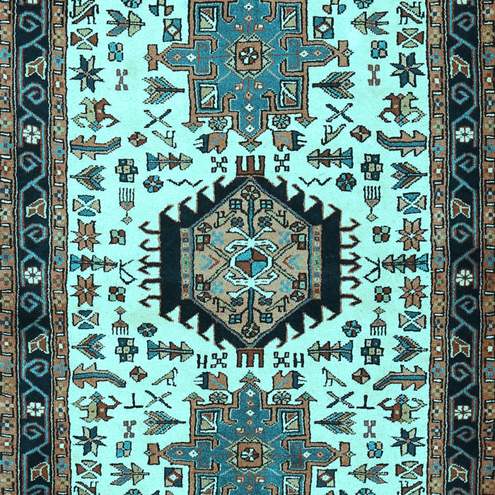 Persian Light Blue Traditional Rug, tr2329lblu