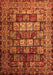 Persian Orange Traditional Rug, tr232org