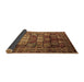 Sideview of Persian Brown Traditional Rug, tr232brn