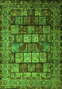 Persian Green Traditional Rug, tr232grn