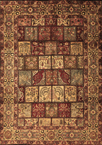 Persian Brown Traditional Rug, tr232brn