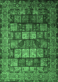 Persian Emerald Green Traditional Rug, tr232emgrn