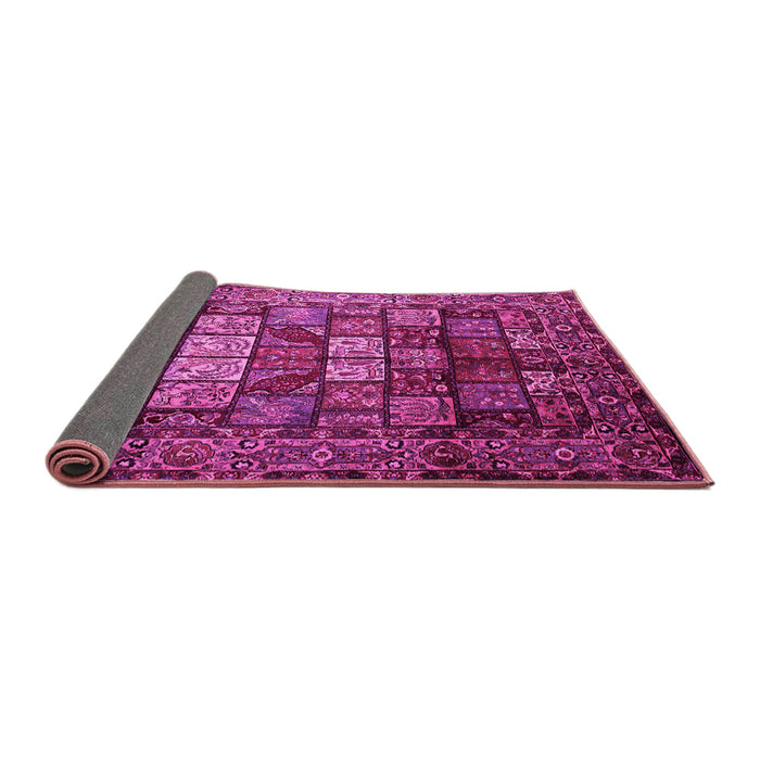 Sideview of Persian Pink Traditional Rug, tr232pnk