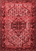 Persian Red Traditional Area Rugs