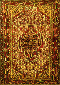 Persian Yellow Traditional Rug, tr2330yw