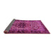 Sideview of Persian Pink Traditional Rug, tr2330pnk