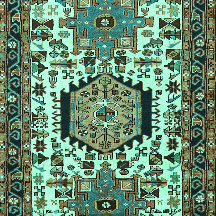 Persian Turquoise Traditional Rug, tr2331turq