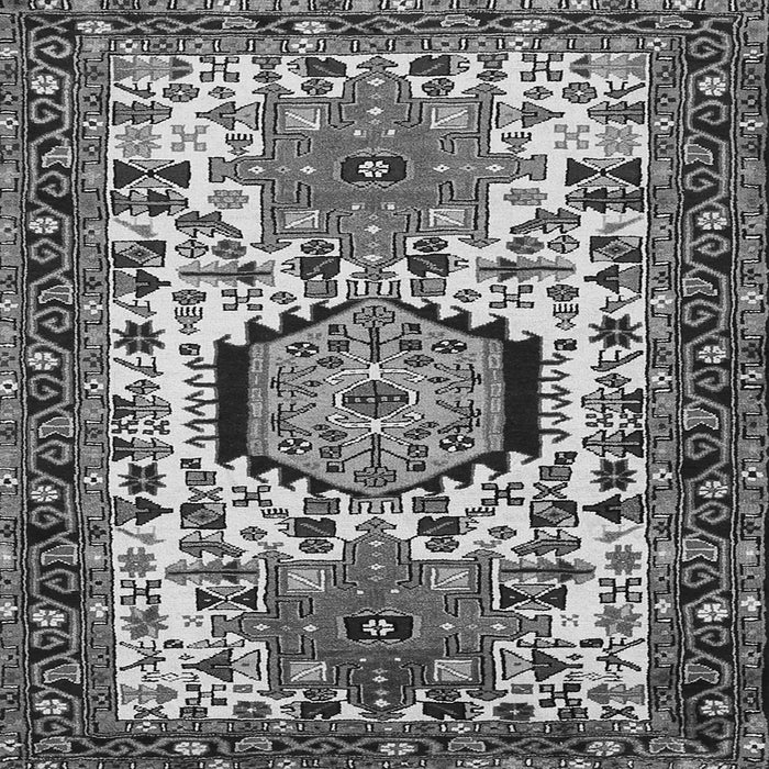 Serging Thickness of Persian Gray Traditional Rug, tr2331gry