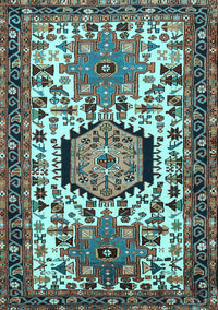 Persian Light Blue Traditional Rug, tr2331lblu