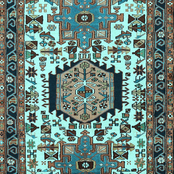 Persian Light Blue Traditional Rug, tr2331lblu