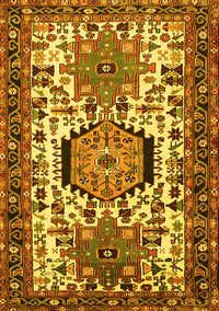 Persian Yellow Traditional Rug, tr2331yw