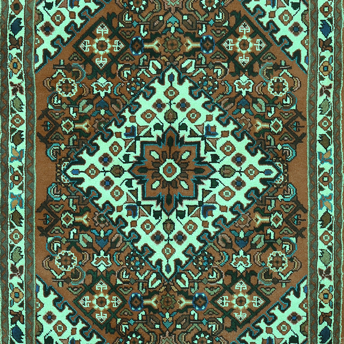 Persian Turquoise Traditional Rug, tr2332turq