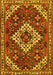 Machine Washable Persian Yellow Traditional Rug, wshtr2332yw