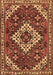 Machine Washable Persian Brown Traditional Rug, wshtr2332brn