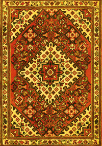Persian Yellow Traditional Rug, tr2332yw