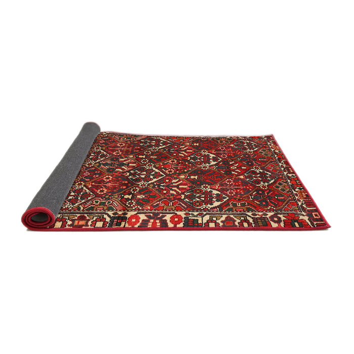 Sideview of Traditional Red Persian Rug, tr2333