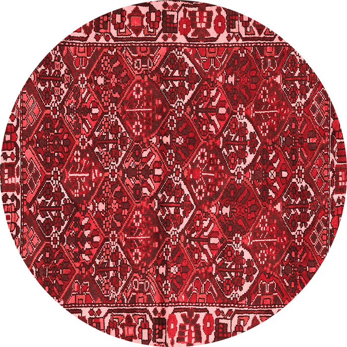 Machine Washable Persian Red Traditional Rug, wshtr2333red