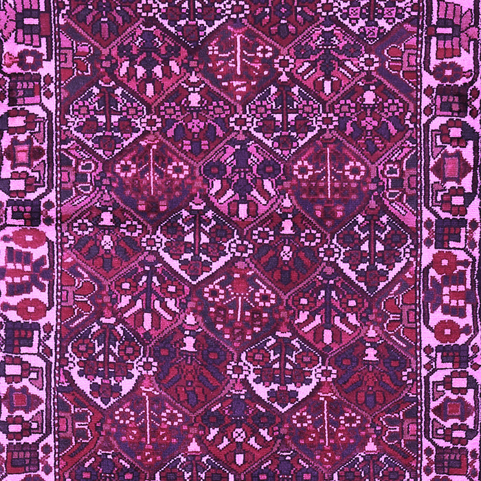 Machine Washable Persian Purple Traditional Area Rugs, wshtr2333pur