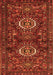 Persian Orange Traditional Rug, tr2334org