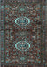 Machine Washable Persian Light Blue Traditional Rug, wshtr2334lblu