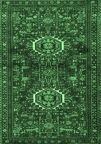 Persian Emerald Green Traditional Rug, tr2334emgrn