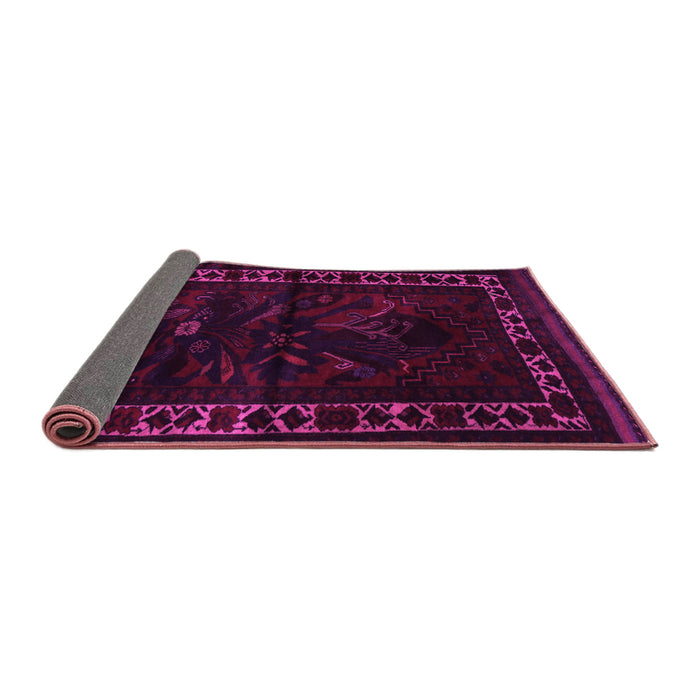 Sideview of Persian Pink Traditional Rug, tr2335pnk