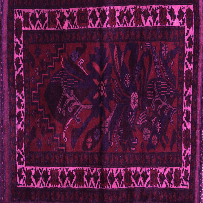 Square Persian Pink Traditional Rug, tr2335pnk