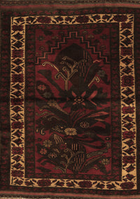 Persian Brown Traditional Rug, tr2335brn