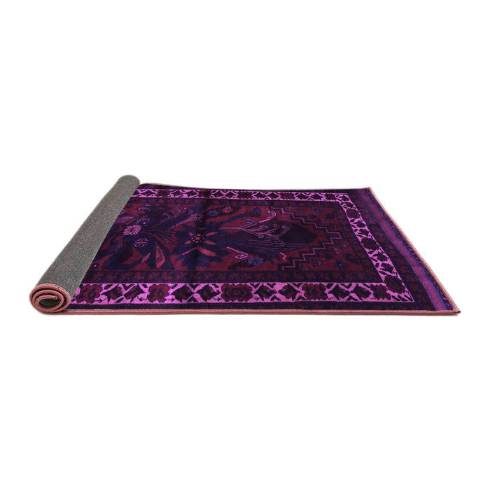 Sideview of Persian Purple Traditional Rug, tr2335pur